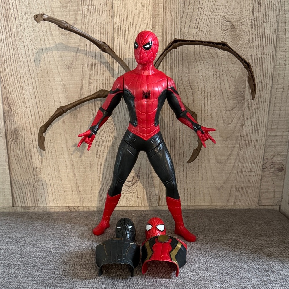 Spider-Man Action Figure with Interchangeable Parts